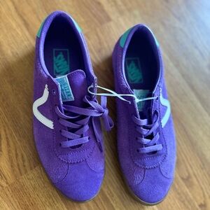 Vans purple new 90s inspired suede and leather